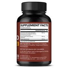 120 Pill Saw Palmeto 3X Formula Promotes Urinary Tract Maintain Hair Health