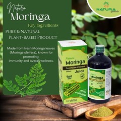 Moringa Herbal Juice 500ml by Naturo Digestive & Wellness Support Free Shipping