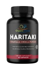 Organic Haritaki Terminalia Chebula Powder Bibhitaki Harad 1500mg 60 Capsules