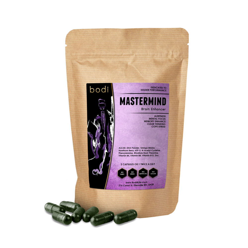 MasterMind Capsule | 60 Capsules | 100% Pure Natural Hand Crafted