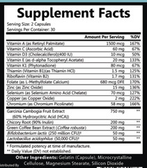 Colon & Body Cleanse w/ Garcinia w/ Probiotics &10 Day Happy Colon Cleanse 2-PK