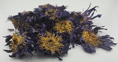 1 oz. Blue Lotus Flowers Whole Sacred Lily Nymphaea Caerulea Organic (Sri Lanka)