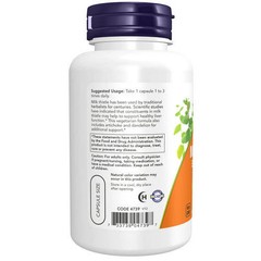 Silymarin Double Strength 300 mg 100 Veg Caps By Now Foods