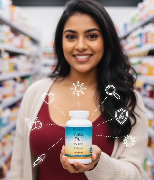 Amla Fruit Capsules 1500mg serving- USA Deal