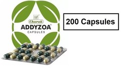 Charak Addyzoa Caps 10 Strips (200 Capsules) | Herbal Reproductive Wellness 2028