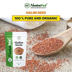 NeutraVed Halim Seeds: 350g Aliv Superfood for Hair Growth & Immunity Booster