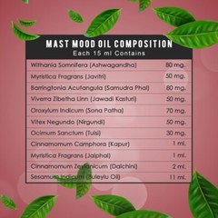Boost Sexual Stamina And Power Herbal Supplements 120 Musli Strong + 6 Mast Mood