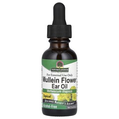 Nature s Answer Mullein Flower Ear Oil Alcohol Free 1 fl oz 30 ml Alcohol-Free,