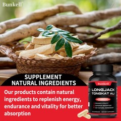Long Jack Supplement Supports stamina And energy levels 30 To 120 Capsules