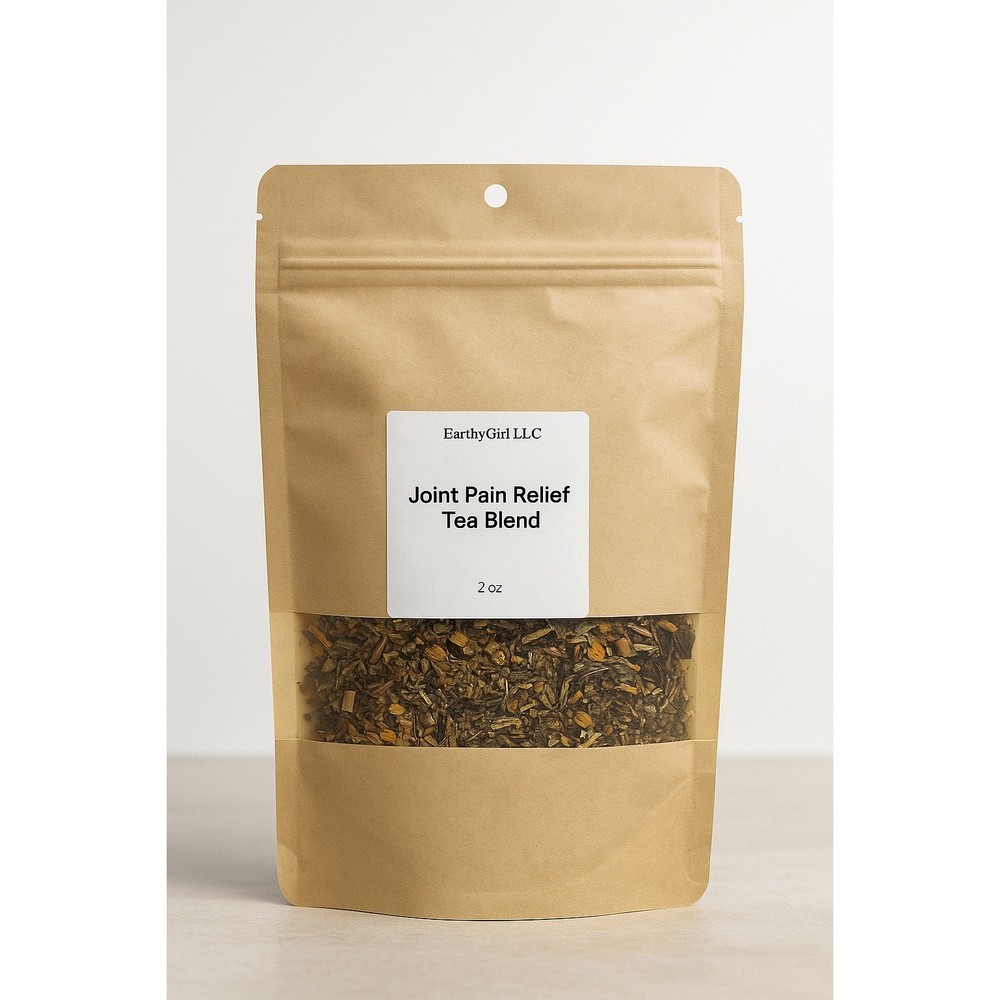 EarthyGirl LLC Joint Pain Relief Tea Blend Organic Ingredients 2 oz