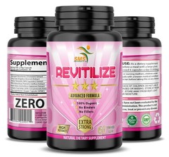 2X Revitalize By SMS Dietary Supplement 60 Caps Rejuvenate Women’s Health Aid