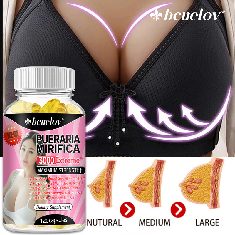 Pueraria Mirifica Root Powder 1000mg – Breast Enlargement High Strength