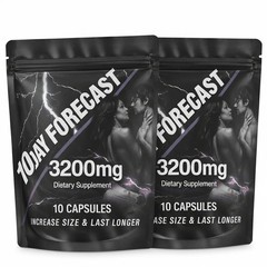 (2 pack) 10 Day Forecast Extreme Potency Male Enhancement Pills for man – 20 ct