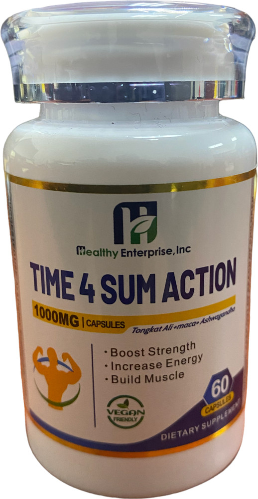 Tonkat Ali 1000mg Boost Strength and Energy Support Muscle 60 capsules