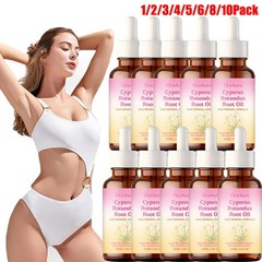8/10 Pack Cyperus Rotundus Oil for Hair Removal Reducing Body Hair Growth 60ml