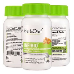 Turmeric Curcumin 95% Bioperine Piperine 95% Capsules 500mg POTENT Antioxidant