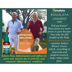 Himalaya Rumalaya Oil 60ml X 3 Joint & Muscle Wellness Support Exp 12/2028