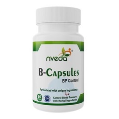 Nveda BP Control for Blood pressure, Ayurvedic Medicine, BP Control 60Capsules