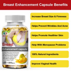 120 PILLS STRONG PUERARIA MIRIFICA Female BREAST GROWTH Firming CAPSULES