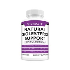 Cholesterol Supplement Support Circulation,Natural Ingredient,30/60/120 Capsules