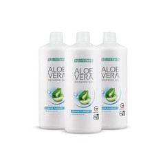 LR LIFETAKT Aloe Vera Drinking Gel Orange Flavour Set of 3 – 3000 ml, 101 fl.oz