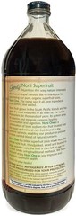 Gopals 100 % PURE Organic NONI ONE Morinda Juice Liquid Superfruit 32oz Glass