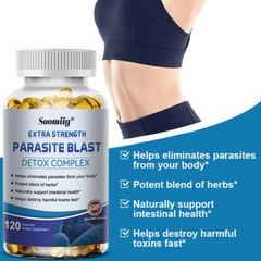 Parasite Blast Detox Complex Capsules – Supports Full Body Cleanse & Detox