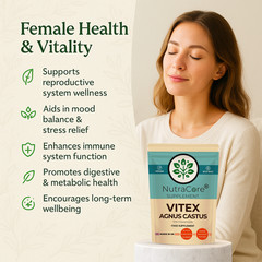 Vitex Fruit Capsules 5000mg (Chasteberry fruit)-(Agnus Castus)-Women’s Health
