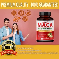Maca Root 6000mg -30/60/120caps Hormonal Balance, Pure Natural Vegan Gluten-Free