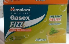 Himalaya Gasex fizz Jaljeera Sachet 5gm x 25 For Relief Acidity Free Ship | 2028