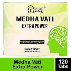5 X Medha Vati Extra Power 600 Tabs 100% HERBAL FREE SHIPPING 2029 Expiry