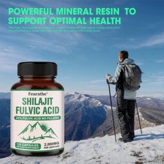 Resin Supplement Fulvic Acid Mineral Blend – Vegan, Gluten-Free, Non-GMO
