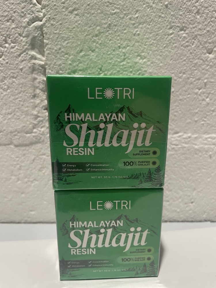 Himalayan Shilajit Resin Pack Of 2 Exp 29-1-26