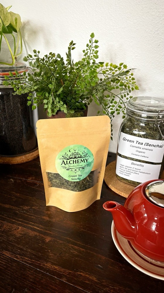 Organic Green Tea Camellia Sinensis 2oz.