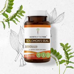 Secrets Of The Tribe Solomon’s Seal Capsules, 500 mg