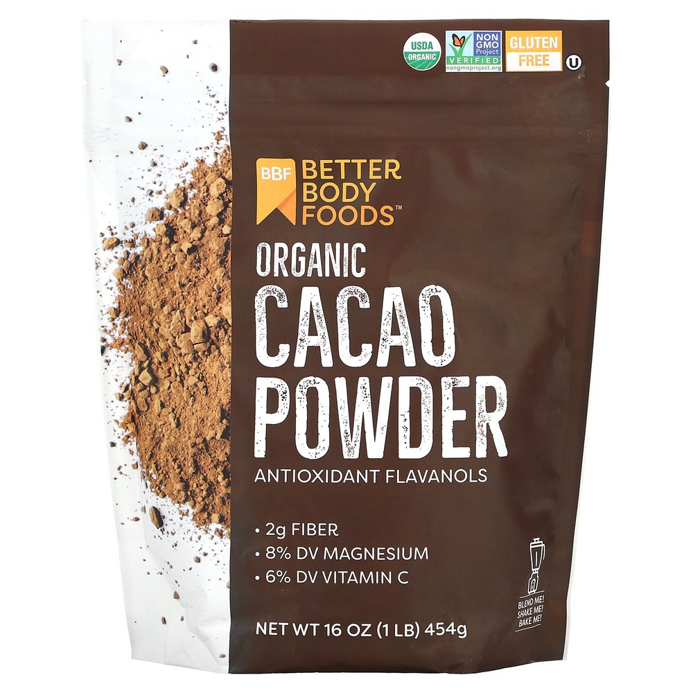 Organic Cacao Powder, 1 lb (454 g)