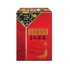 NOKCHAWON Korean RED Ginseng Tea (3g x 50packets) Red Ginseng Tea