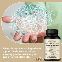 Brain Health Capsule Promote Memory Cognitive Immune Nerve Function 30-120 Pills