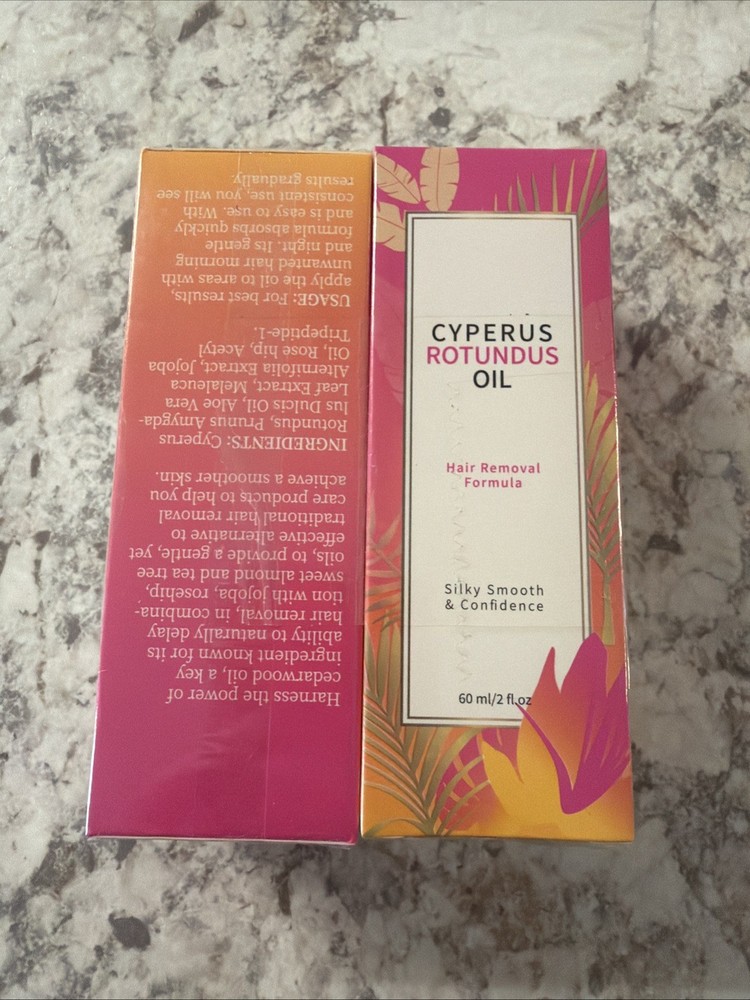 2 Cyperus Rotundus Oil – 60ml Natural Cyperus Rotundus Oil For Hair Removal