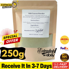 Premium Sidr Powder 250g / 0.5lbs for Skin, Hair & Health – مسحوق ورق السدر