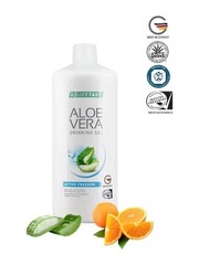 LR LIFETAKT Aloe Vera Drinking Gel Orange Flavour Set of 3 – 3000 ml, 101 fl.oz