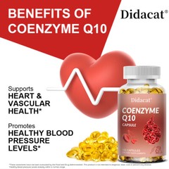 Coq10 200Mg, Supports Heart Health, 30/60/120 Rapid Release Capsules
