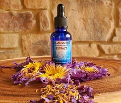 Blue Lotus-Nymphaea Caerulea Egyptian-Glycerin Tincture Very Potent 1 oz.(30ml)