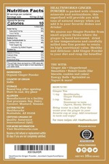 Organic Ginger Powder 16 Oz – Pure, Non-GMO, Allergen-Free Superfood Spice