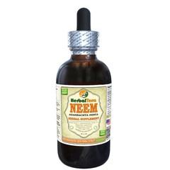 Neem (Azadirachta Indica) Tincture, Organic Dried Leaves Liquid Extract