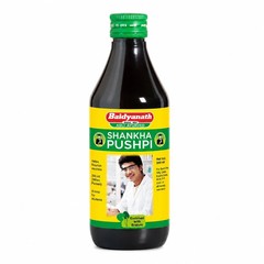 Baidyanath Shankhapushpi Syrup Ayurvedic Herbal Brain Wellness Tonic 200ml