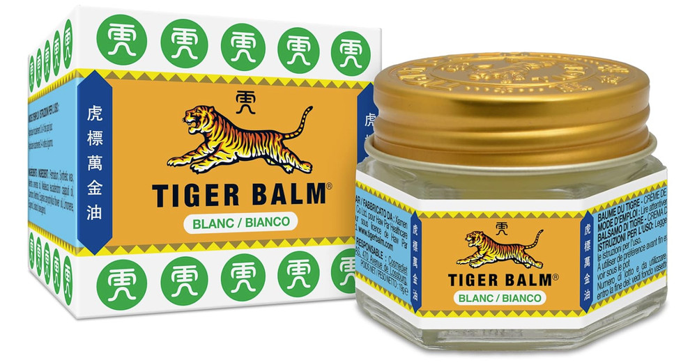 (6 PACK) Tiger Balm (White) Super Strength Pain Relief Ointment 21ml – FREE SHIP