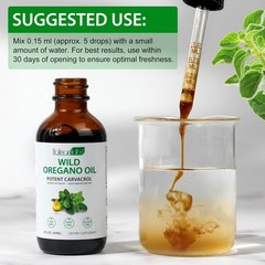 Mejor Aceite De Oregano Organico Combate Candidiasis Pie De Atleta Hongo De Uña