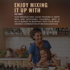 Organic Unsweetened Cacao Powder – 1 LB Superfood for Chocolate Lovers