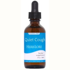 Herb Lore Quiet Cough Tincture – Herbal Cough Medicine for Adults and Kids